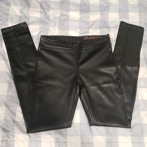 BLANKNYC Black Girl's Faux Leather Pants